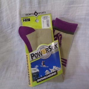 GoldToe Moretz Sports Power Sox Snowboarding Snowboard Bright Plum Adult Medium